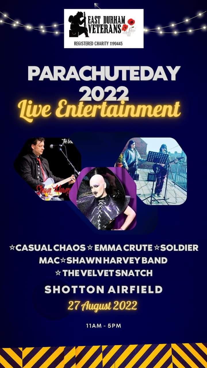 Poster for the Parachute Day event